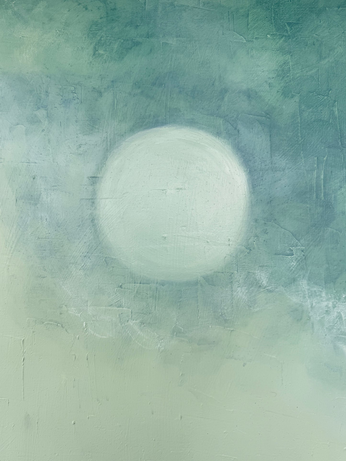 QUIET BLOOM - Sage Moon (Diptych)