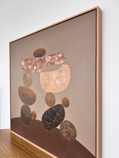 Still Balance - Weathering Together (FRAMED IN OAK)