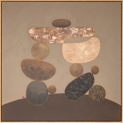 Still Balance - Weathering Together (FRAMED IN OAK)