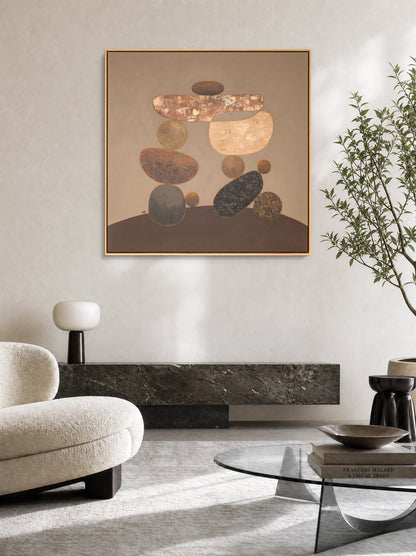 Still Balance - Weathering Together (FRAMED IN OAK)